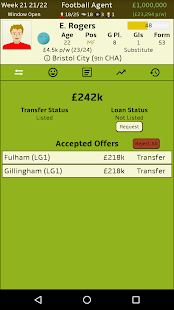 Football Agent- screenshot thumbnail Football Agent- screenshot thumbnail