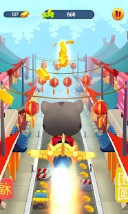 Talking Tom Gold Run- screenshot thumbnail Talking Tom Gold Run- screenshot thumbnail