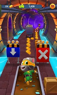 Talking Tom Gold Run- screenshot thumbnail Talking Tom Gold Run- screenshot thumbnail