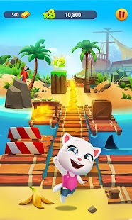 Talking Tom Gold Run- screenshot thumbnail Talking Tom Gold Run- screenshot thumbnail