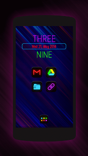 Neon Glow - Icon Pack- screenshot thumbnail Neon Glow - Icon Pack- screenshot thumbnail