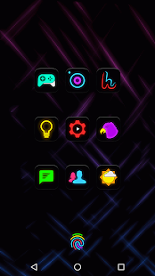 Neon Glow - Icon Pack- screenshot thumbnail Neon Glow - Icon Pack- screenshot thumbnail